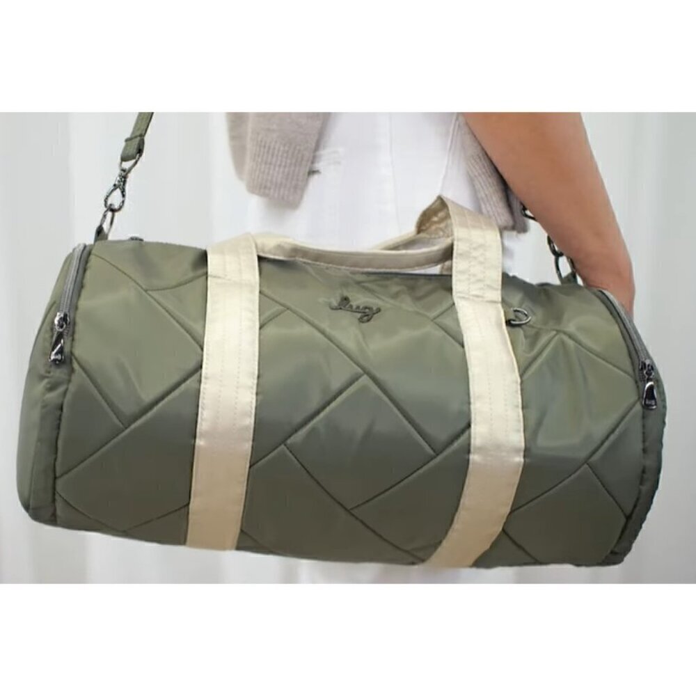 LUG Rowboat Duffel Bag / Gym Bag / Overnight Bag - Metallic Indigo & Pap… - Picture 8 of 16